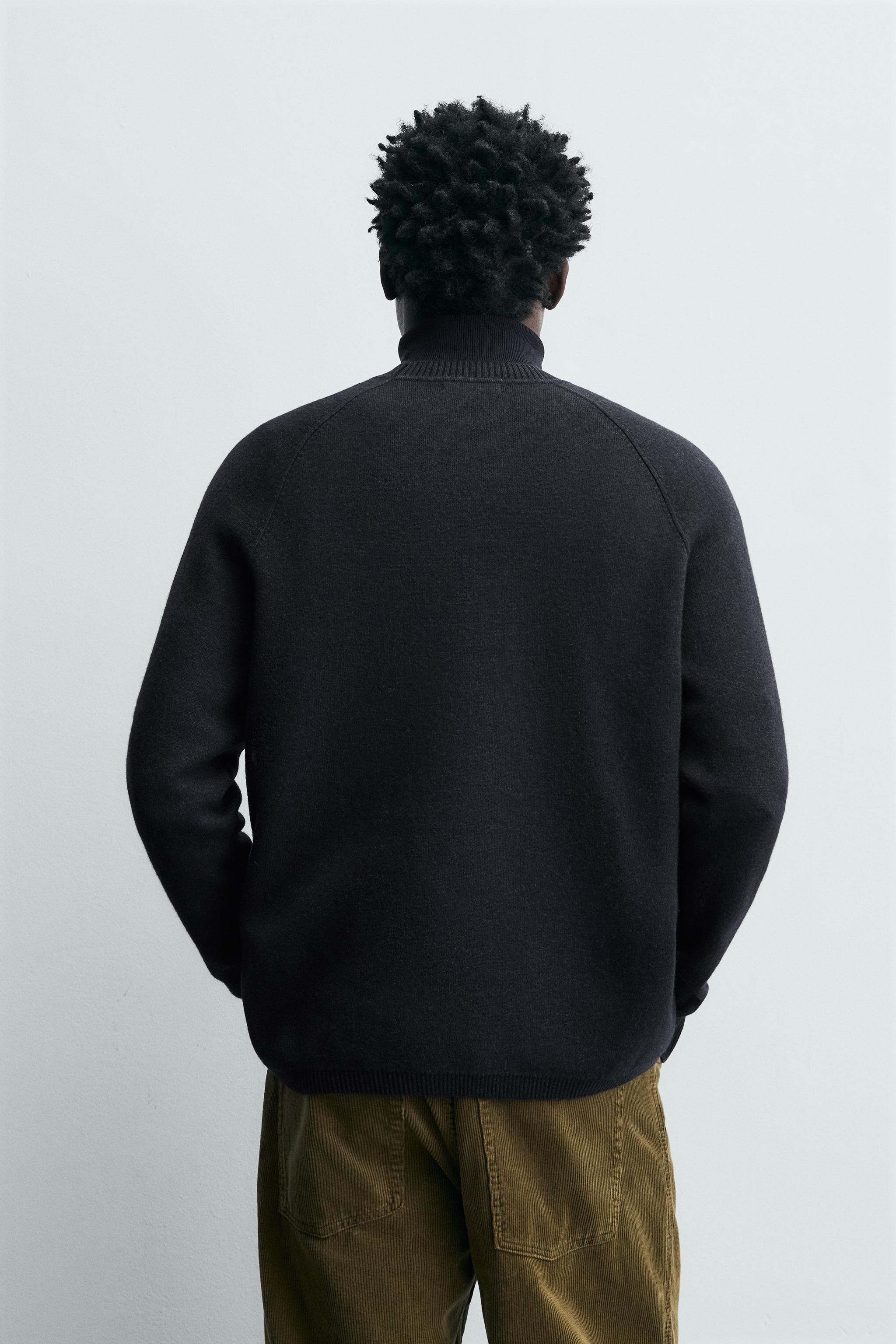 TEXTURED JUMPER WITH WOOL